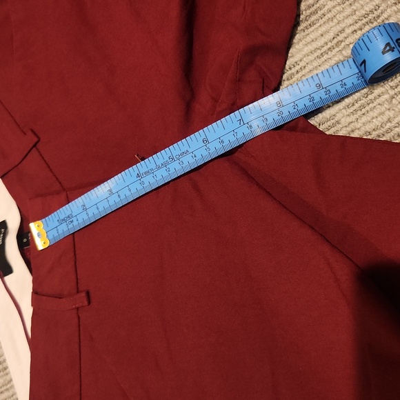 The Limited Drew fit Maroon, Size 0 - Picture 5 of 6